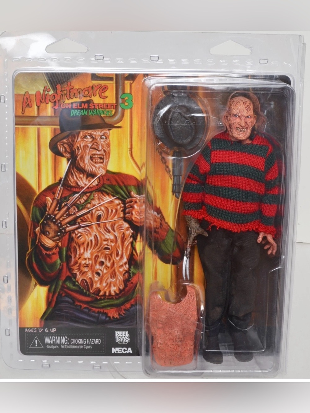 NECA Nightmare on Elm Street 3 Freddy Krueger 8" Clothed Figure New